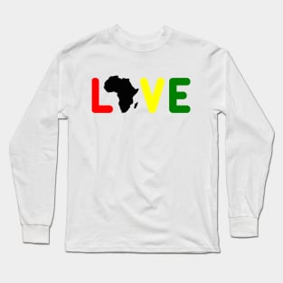 Love of Africa Long Sleeve T-Shirt